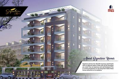 Image of 1522 Sq.ft 3 BHK Apartment / Flat for sale in MG Signature Homes, Jagatpura, Jaipur for Rs. 6200000