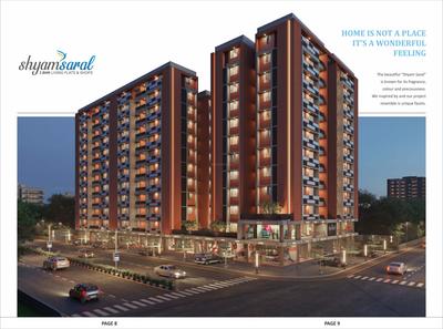 Image of 1650 Sq.ft 3 BHK Apartment / Flat for sale in Shyam Saral, Tragad, Ahmedabad for Rs. 7100000