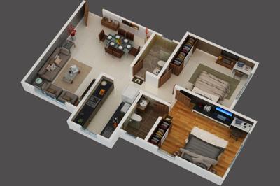 Image of 850 Sq.ft 2 BHK Apartment / Flat for sale in ANCHOR RESIDENCY, Malad West, Mumbai for Rs. 13900000
