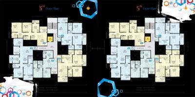 Image of 1050 Sq.ft 2 BHK Apartment / Flat for sale in HPC Sai Paradise, Baner, Pune for Rs. 8900000