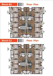 Image of 1150 Sq.ft 2 BHK Apartment / Flat for sale in Ambesten Twin Chalet, Noida Extension, Greater Noida for Rs. 5400000