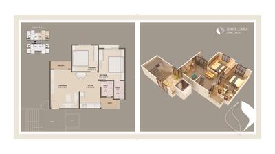 Image of 650 Sq.ft 2 BHK Apartment / Flat for sale in SHIVAY SKY, Waghodia Road, Vadodara for Rs. 2650000