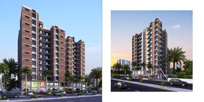 Image of 1000 Sq.ft 3 BHK Apartment / Flat for sale in Aaryan Euphoria, Chanakyapuri, Ahmedabad for Rs. 11000000