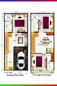 Image of 1600 Sq.ft 3 BHK Apartment / Flat for sale in Golden Greno Villa, Noida Extension, Greater Noida for Rs. 8000000