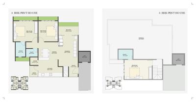 Image of 1850 Sq.ft 3 BHK Apartment / Flat for sale in Popular Paradise, Gota, Ahmedabad for Rs. 7200000