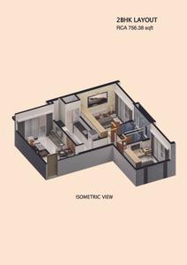 Image of 900 Sq.ft 2 BHK Apartment / Flat for sale in Blue Stone Tulsi Heritage, Dadar East, Mumbai for Rs. 35000000