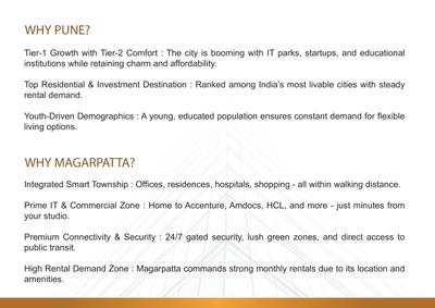 Image of 430 Sq.ft 1 RK Studio for sale in Kele Niwaas, Magarpatta City, Pune for Rs. 4200000