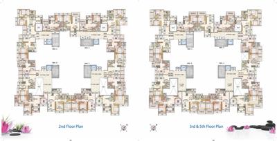 Image of 1015 Sq.ft 2 BHK Apartment / Flat for sale in Paradise Sai Harmony, Ulwe, Navi Mumbai for Rs. 8500000