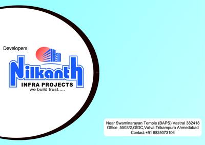 Image of 1215 Sq.ft 2 BHK Apartment / Flat for sale in JP Amrut, Vastral, Ahmedabad for Rs. 4000000