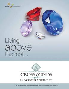 Image of 750 Sq.ft 1.5 BHK Apartment / Flat for sale in Varasiddhi Crosswinds, Bhandup West, Mumbai for Rs. 13000000