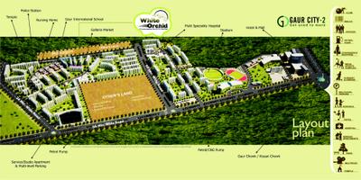 Image of 1097 Sq.ft 2 BHK Apartment / Flat for sale in Town White Orchid, Noida Extension, Greater Noida for Rs. 8200000