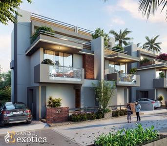 Image of 3816 Sq.ft 4 BHK Independent House for sale in Ganesh Exotica Bungalows, Vaishno Devi Circle, Ahmedabad for Rs. 37000000