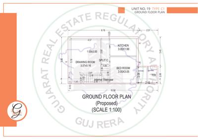 Image of 372 Sq.ft Residential Plot / Land for sale in Prarambh Gulmohar Residency, Bavla, Ahmedabad for Rs. 2566800