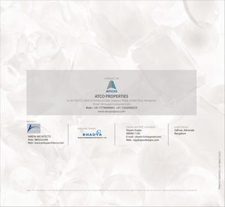 Image of 1210 Sq.ft 2 BHK Apartment / Flat for sale in Atco Sapphire, Kadagrahara, Bengaluru for Rs. 9500000