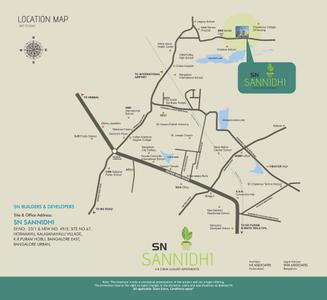 Image of 1390 Sq.ft 3 BHK Apartment / Flat for sale in SN Sannidhi by SN Builders, Byrathi, Bengaluru for Rs. 13300000