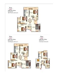 Image of 1232 Sq.ft 3 BHK Duplex for sale in Mahendra Ample Park, Salaiya, Bhopal for Rs. 12000000
