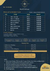 Image of 950 Sq.ft 2 BHK Apartment / Flat for sale in Trinity High Street North Avenue, Noida Extension, Greater Noida for Rs. 4489000