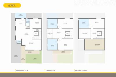 Image of 1440 Sq.ft 4 BHK Villa for sale in Radhe Vrundavan Villa, Raysan, Gandhinagar for Rs. 27500000