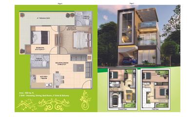 Image of 960 Sq.ft 2 BHK Apartment / Flat for sale in Shri Sai Heritage, Lal Kuan, Ghaziabad for Rs. 3000000