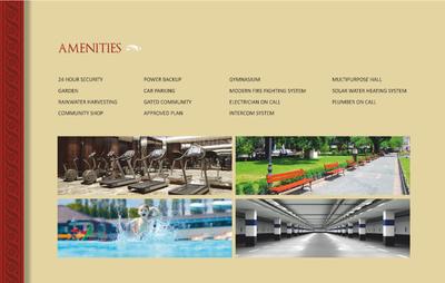 Image of 1447 Sq.ft 3 BHK Apartment / Flat for sale in Fairdeal Indraprastha Residency, Amausi, Lucknow for Rs. 9705758
