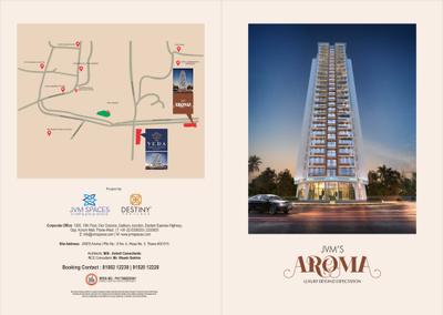 Image of 550 Sq.ft 1 BHK Apartment / Flat for sale in JVM Aroma, Kasarvadavali, Thane for Rs. 4299999