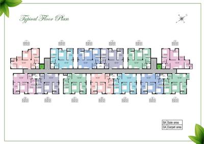 Image of 780 Sq.ft 2 BHK Builder Floor for sale in Arun Four Greens II, Oragadam Sriperambattur, Chennai for Rs. 3900000