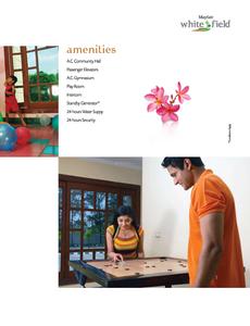Image of 920 Sq.ft 2 BHK Apartment / Flat for sale in Mayfair Whitefield, Narendrapur, Kolkata for Rs. 3200000