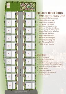Image of 2250 Sq.ft 3 BHK Villa for sale in Kakatiya Golden Meadows, Patancheru, Sangareddy for Rs. 13500000