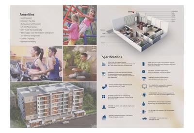 Image of 1515 Sq.ft 3 BHK Apartment / Flat for sale in SLV Sai Adhya, Electronic City, Bengaluru for Rs. 8181600