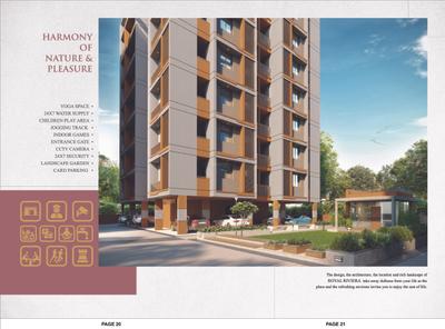 Image of 1125 Sq.ft 2 BHK Apartment / Flat for sale in Royal Riviera, Lambha, Ahmedabad for Rs. 3350000