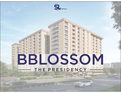Image of 3600 Sq.ft 4 BHK Apartment / Flat for sale in SL Bblossom The Presidency, Vesu, Surat for Rs. 19623600