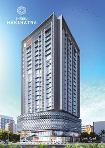 Image of 400 Sq.ft 1 BHK Apartment / Flat for sale in Shreeji Nakshtra, Malad West, Mumbai for Rs. 9000000