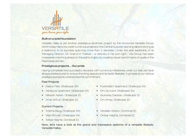 Versatile Valley Phase 1 Brochure 6