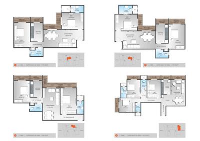 Image of 3200 Sq.ft 4 BHK Apartment / Flat for sale in SDS Raheja Residency, Pandeypur, Varanasi for Rs. 21500000
