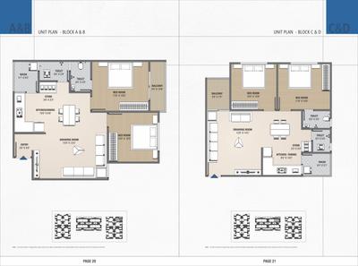 Image of 1400 Sq.ft 2 BHK Builder Floor for sale in Shreedhar Sky, Vastral, Ahmedabad for Rs. 4200000