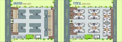 Image of 751 Sq.ft 2 BHK Apartment / Flat for sale in Naman Height, Dabhoi, Vadodara for Rs. 3300000