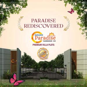 Image of 1215 Sq.ft Residential Plot / Land for sale in Radiance Paradise, Gerugambakkam, Chennai for Rs. 10900000