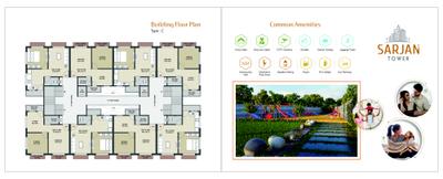 Image of 350 Sq.ft 1 BHK Apartment / Flat for sale in Sakshi Sarjan Tower, Jalaram Nagar, Ankleshwar for Rs. 1600000