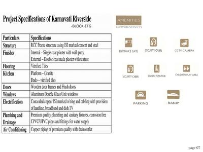 SB Karnavati Riverside Block EFG Brochure 7