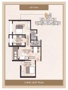 Image of 722 Sq.ft 1 BHK Apartment / Flat for sale in Ashapura Vishwanath Darshan, Kalyan West, Kalyan for Rs. 5500000