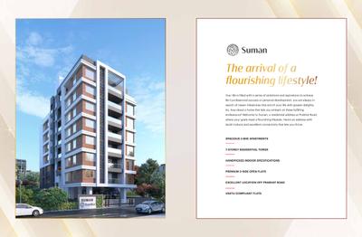 Image of 2006 Sq.ft 3 BHK Apartment / Flat for sale in Ravetkar Suman , Erandwane, Pune for Rs. 42800000