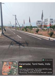 Image of 450 Sq.ft 1 BHK Independent House for sale in Vishnu Vishta, Karamadai, Coimbatore for Rs. 2685000