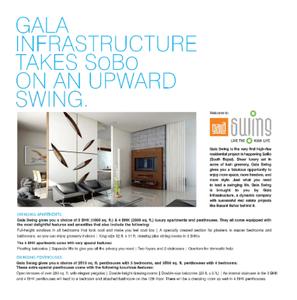 Image of 1860 Sq.ft 3 BHK Apartment / Flat for sale in Gala Swing, South Bopal, Ahmedabad for Rs. 12800000