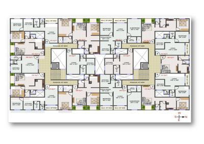 Image of 800 Sq.ft 1 BHK Apartment / Flat for sale in Estate Oaks Jai Mata Di Complex Phase II, Bhiwandi, Thane for Rs. 3500000