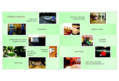 Image of 900 Sq.ft 2 BHK Apartment / Flat for sale in Charms City Phase II, Titwala, Thane for Rs. 4200000