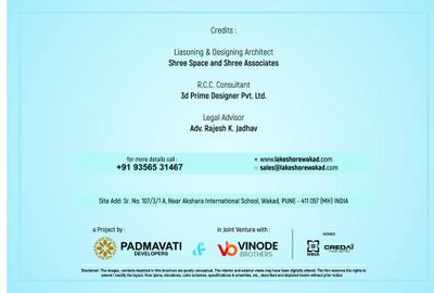 Image of 1490 Sq.ft 3 BHK Apartment / Flat for sale in Padmavati Lakeshore, Wakad, Pune for Rs. 8695200
