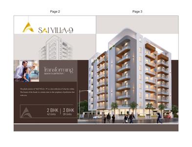 Image of 1100 Sq.ft 2 BHK Apartment / Flat for sale in NX Sai Villa 9, Manewada, Nagpur for Rs. 5200000