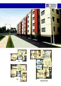 Image of 1322 Sq.ft 3 BHK Apartment / Flat for sale in Garden City, Nambialaganpalayam, Coimbatore for Rs. 13000000