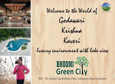 Image of 1000 Sq.ft Residential Plot / Land for sale in Bhoomi Green City Phase 2, Dular Mau, Lucknow for Rs. 4000000