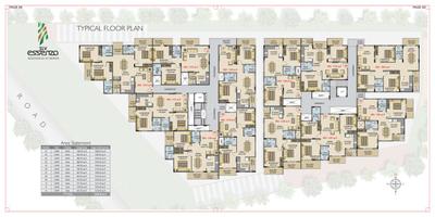 Image of 1290 Sq.ft 2 BHK Apartment / Flat for sale in SLV Essenza, Nehru Nagar, Bengaluru for Rs. 10500000
